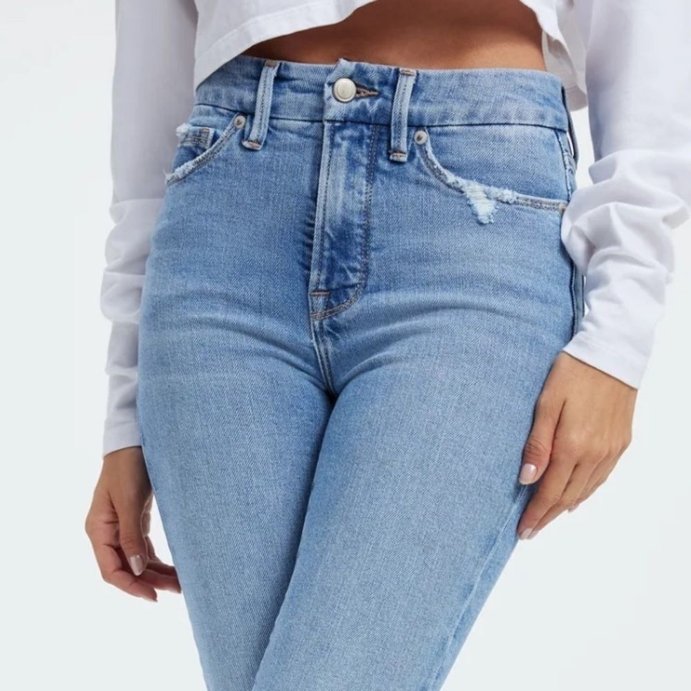 NWT Good AmericanGOOD CLASSIC raw hem size 14 - Picture 6 of 14